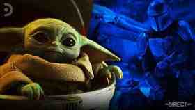 The Mandalorian logo