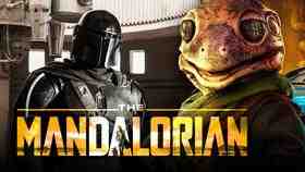 The Mandalorian logo, Frog Lady, Mando