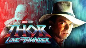 Marvel's Thor 4 Set Photos Show Jurassic Park Star Sam Neill Back as Odin Actor