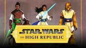 Padawans Concept Art from The High Republic, Star Wars The High Republic logo