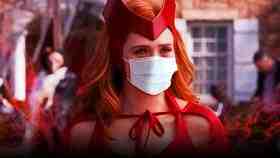Scarlet Witch WandaVision COVID Mask