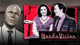 Black & white vision, Promo image Wanda & Vision