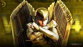 Wonder Woman in Golden Knight Armor