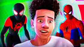 Miles Morales, Spider-Men in background