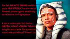 Ahsoka Tano Rosario Dawson crawl