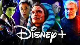 Ahsoka series Jedi cast, Disney+ logo