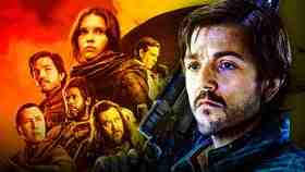 Diego Luna as Cassian Andor, Rogue One Star Wars poster