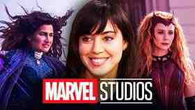 Aubrey Plaza, Agatha, Scarlet Witch, Marvel Studios logo