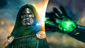 Robert Downey Jr. as Doctor Doom in Avengers Doomsday, magic powers