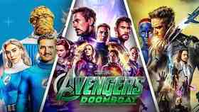 Fantastic Four, Avengers, X-Men Avengers Doomsday Logo