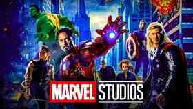 Avengers movie poster, Marvel Studios logo