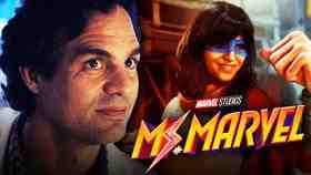 Bruce Banner on left with Kamala Khan on right