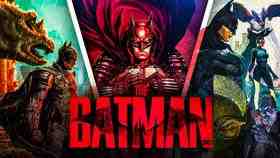 The Batman movie art, covers