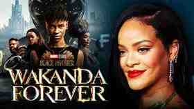 Rihanna, Black Panther 2 cast, Black Panther 2 logo