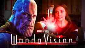 Thanos Wanda Maximoff WandaVision logo