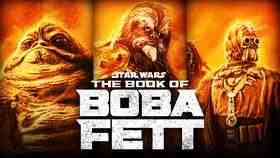 The Book of Boba Fett logo, Tusken Raiders, Hutt Twins, Black Krrsantan