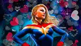 Captain Marvel comics cover