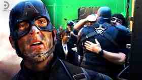 Chris Evans' last day as Captain America