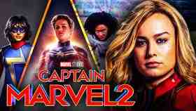 Captain Marvel 2 Logo with Monica Rambeau and Ms Marvel
