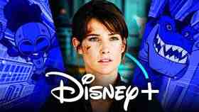 Cobie Smulders as Maria Hill, Disney Plus logo, Moon Girl and Devil Dinosaur