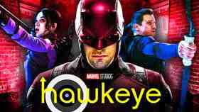 Daredevil, Hawkeye series logo