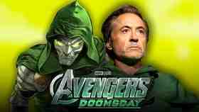 Doctor Doom, Robert Downey Jr. at SDCC 2024, Avengers: Doomsday logo