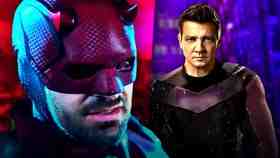 Charlie Cox's Daredevil and Jeremy Renner's Haweye.