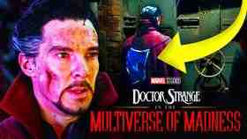 Doctor Strange in the Multiverse of Madness logo, Benedict Cumberbatch as Doctor Strange