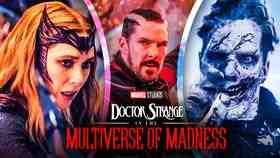 Doctor Strange, Multiverse of Madness, Benedict Cumberbatch, Wanda, Scarlet Witch