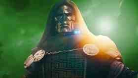 Doctor Doom Green Background Sun.