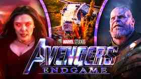 Scarlet Witch Thanos Avengers Endgame Headquarters