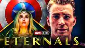 Angelina Jolie Chris Evans Eternals