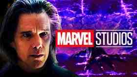 Ethan Hawke as Arthur Harrow, Moon Knight logo