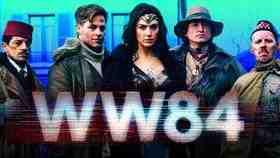 Wonder Woman 2017 Movie, Chris Pine, Gal Gadot, WW84 logo