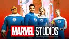 Fantastic Four team, Marvel Studios logo