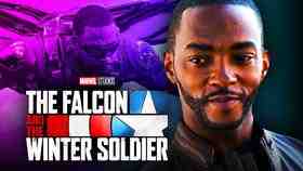 Falcon and Winter Soldier Logo, Anthony Mackie, Falcon