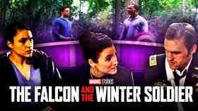 The Falcon and the Winter Soldier logo,