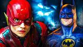 Flash Batman Michael Keaton