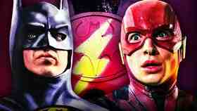 Batman Michael Keaton Flash Movie