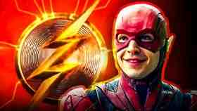 The Flash Superhero logo