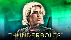 Florence Pugh as Yelena Belova, Thunderbolts* title card