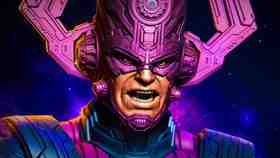 Galactus Marvel close-up in Marvel Comics