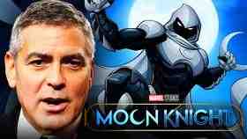 Moon Knight logo, George Clooney, Moon Knight