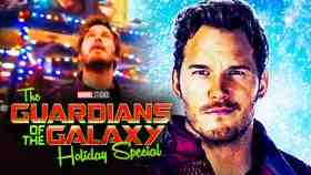 Guardians Of The Galaxy Holiday Special logo, Chris Pratt as Star-Lord