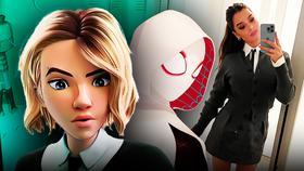 Hailee Steinfeld Dresses Up as Spider-Verse 2's Gwen Stacy In Real-Life (Photos)