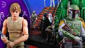 Hasbro Star Wars: The Black Series of Luke Skywalker, Boba Fett, and Darth Vader