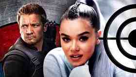 Jeremy Renner as Clint Barton/Hawkeye, Hailee Steinfeld