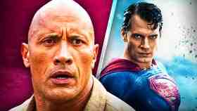 DC Henry Cavill Superman Dwayne Johnson Black Adam