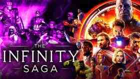 Infinity War Poster, Infinity Saga Figurine Set