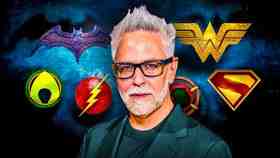 Justice League hero logos, James Gunn